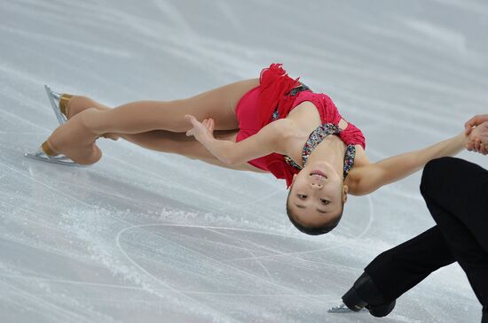 2014 Winter Olympics. Figure skating. Pairs. Short program