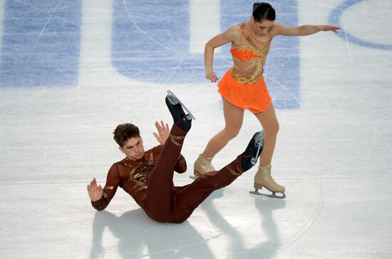 2014 Winter Olympics. Figure skating. Pairs. Short program