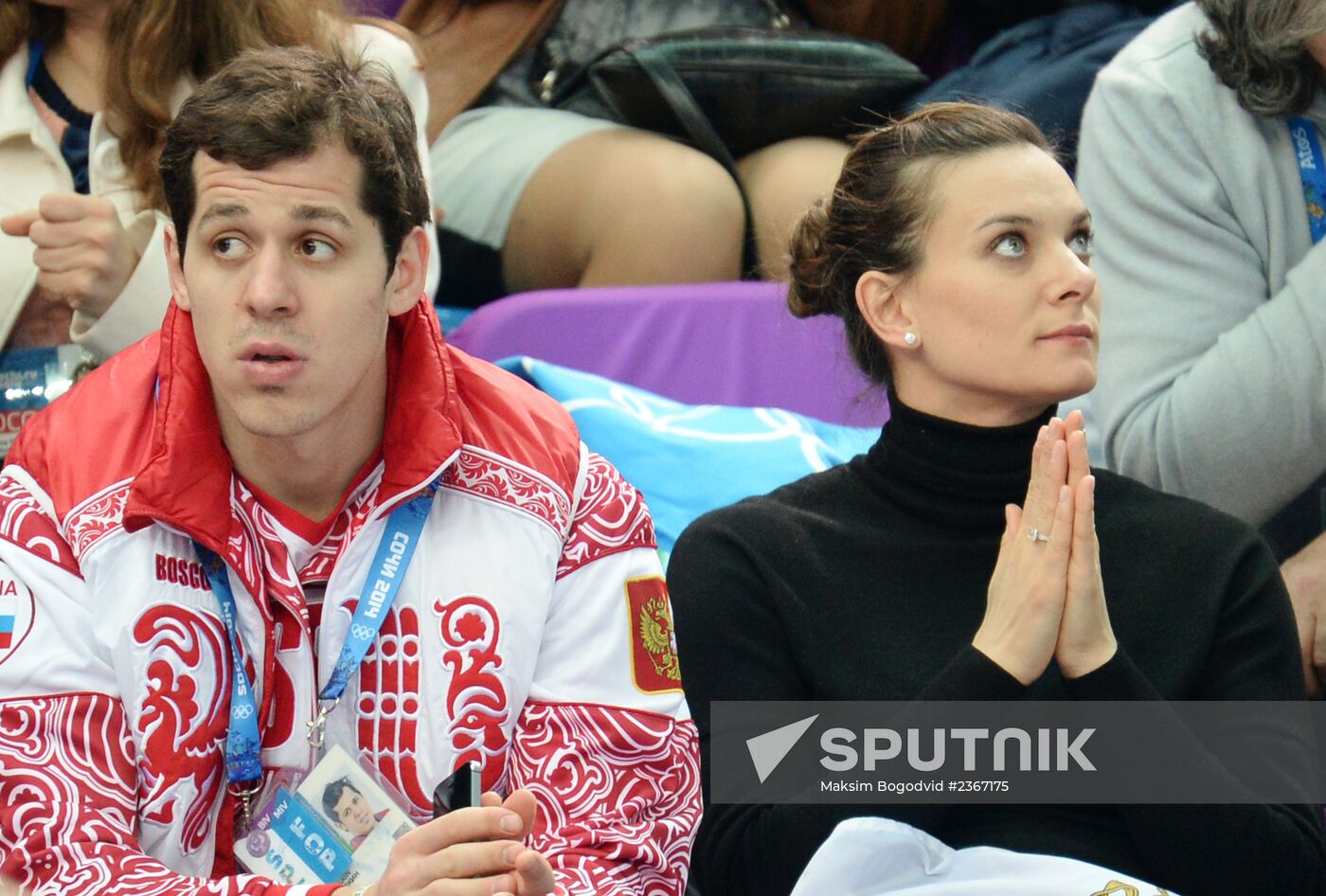 2014 Winter Olympics. Figure skating. Pairs. Short program