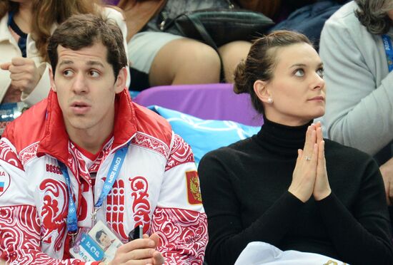 2014 Winter Olympics. Figure skating. Pairs. Short program