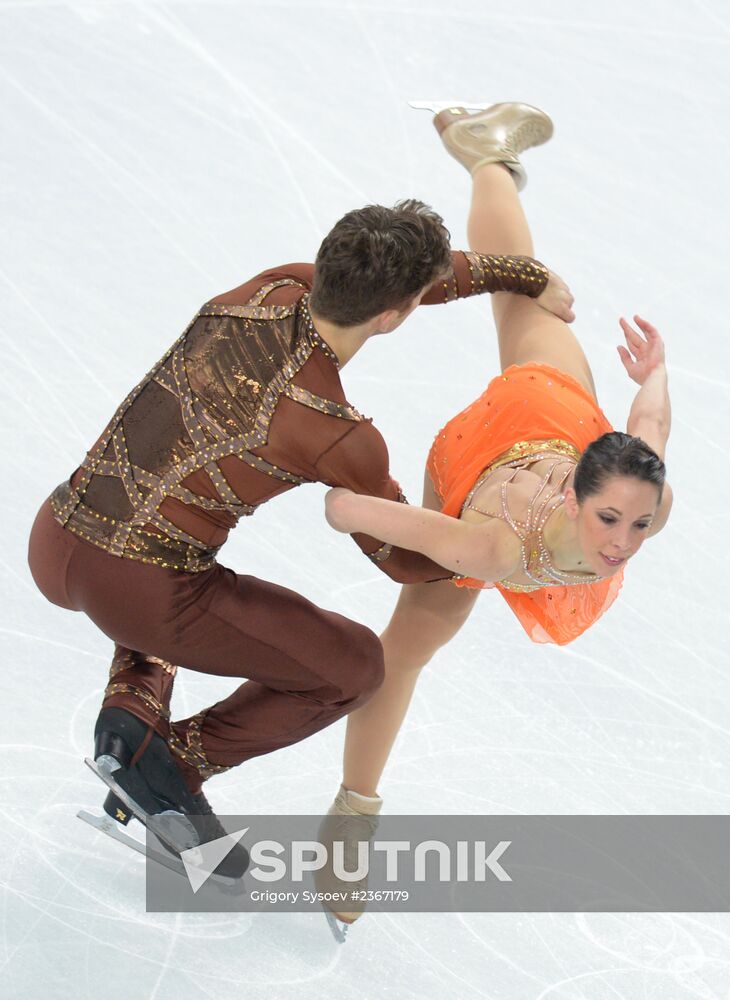 2014 Winter Olympics. Figure skating. Pairs. Short program