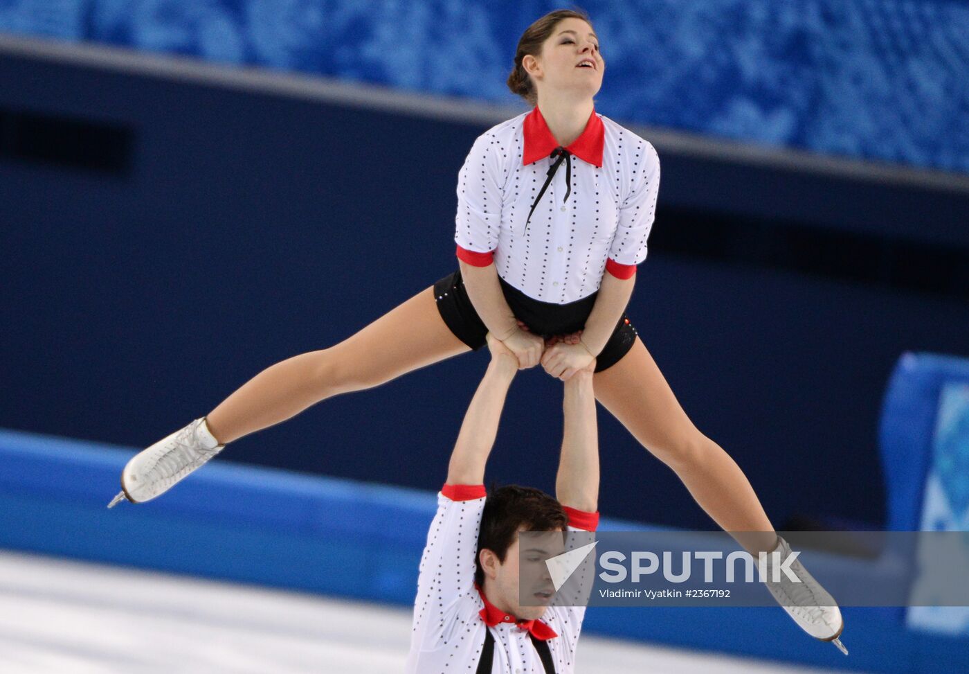 2014 Winter Olympics. Figure skating. Pairs. Short program