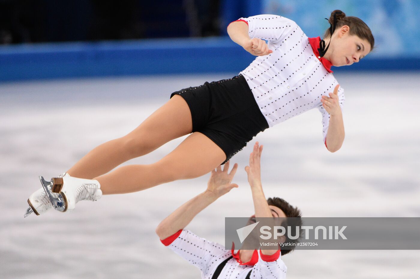 2014 Winter Olympics. Figure skating. Pairs. Short program