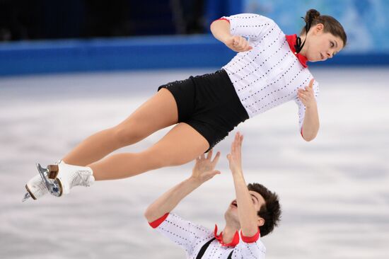 2014 Winter Olympics. Figure skating. Pairs. Short program