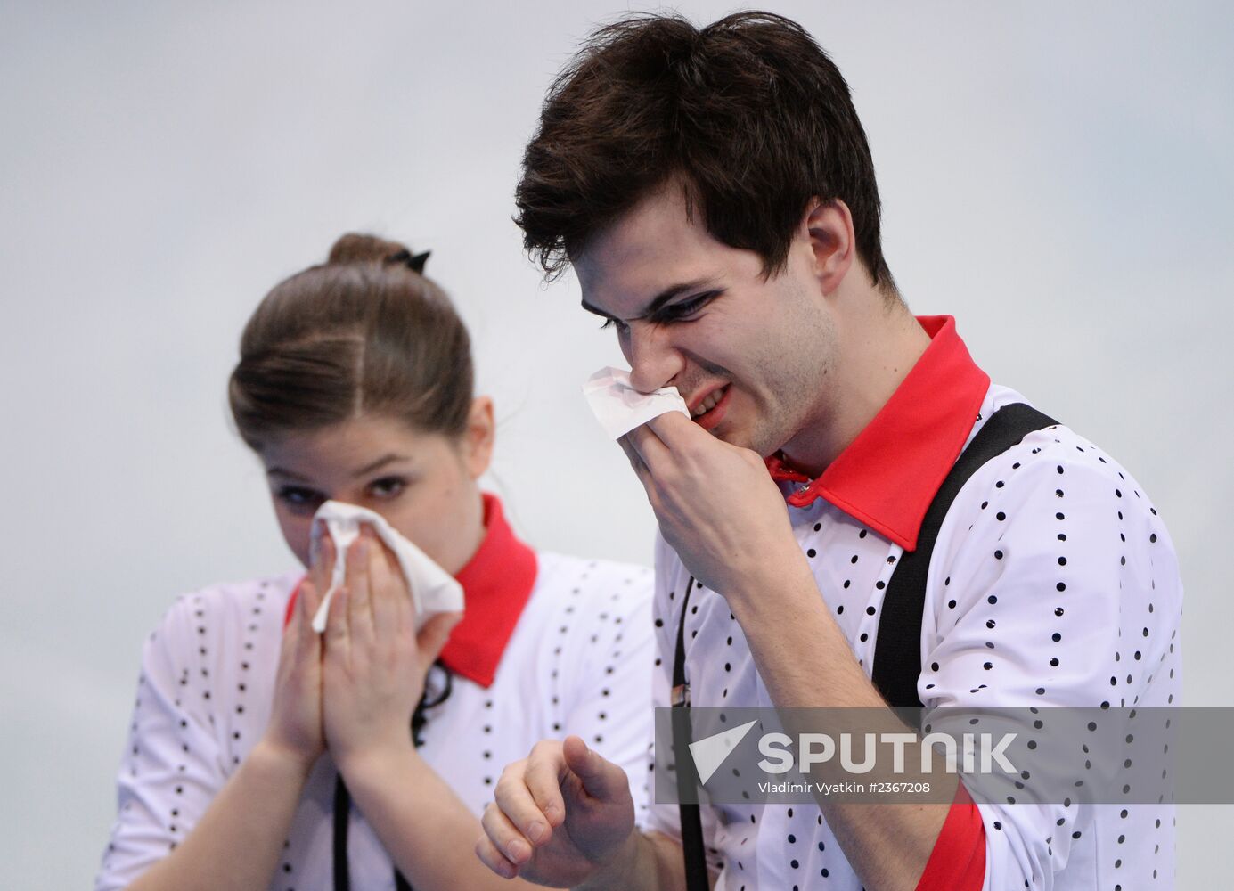 2014 Winter Olympics. Figure skating. Pairs. Short program