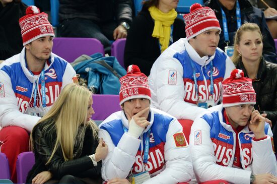 2014 Winter Olympics. Figure skating. Pairs. Short program