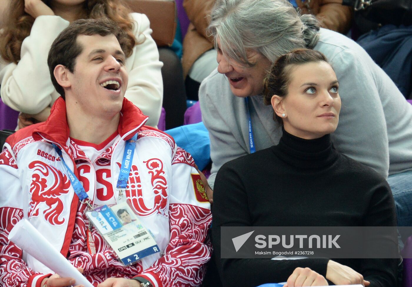 2014 Winter Olympics. Figure skating. Pairs. Short program