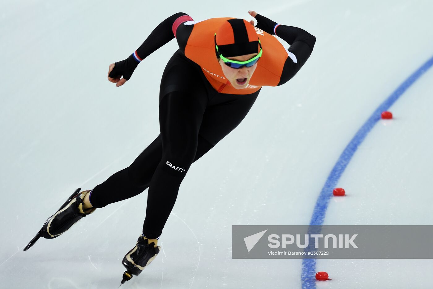 2014 Winter Olympics. Speed skating. Women. 500m