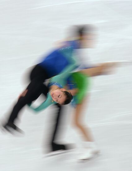2014 Winter Olympics. Figure skating. Pairs. Short program