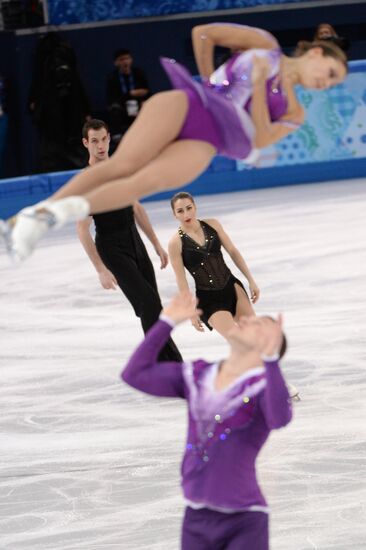 2014 Winter Olympics. Figure skating. Pairs. Short program