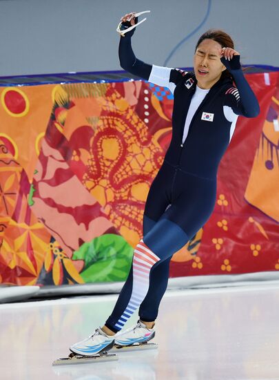 2014 Winter Olympics. Speed skating. Women. 500m