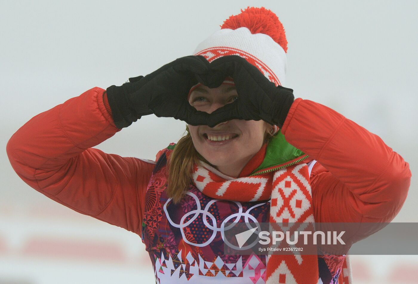 2014 Winter Olympics. Biathlon. Women. Pursuit race