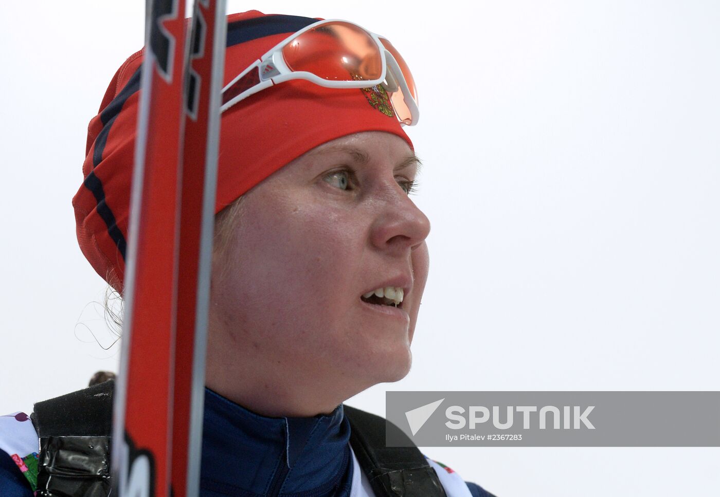 2014 Winter Olympics. Biathlon. Women. Pursuit race