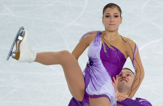 2014 Winter Olympics. Figure skating. Pairs. Short program