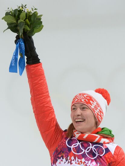 2014 Winter Olympics. Biathlon. Women. Pursuit race