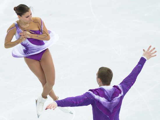 2014 Winter Olympics. Figure skating. Pairs. Short program