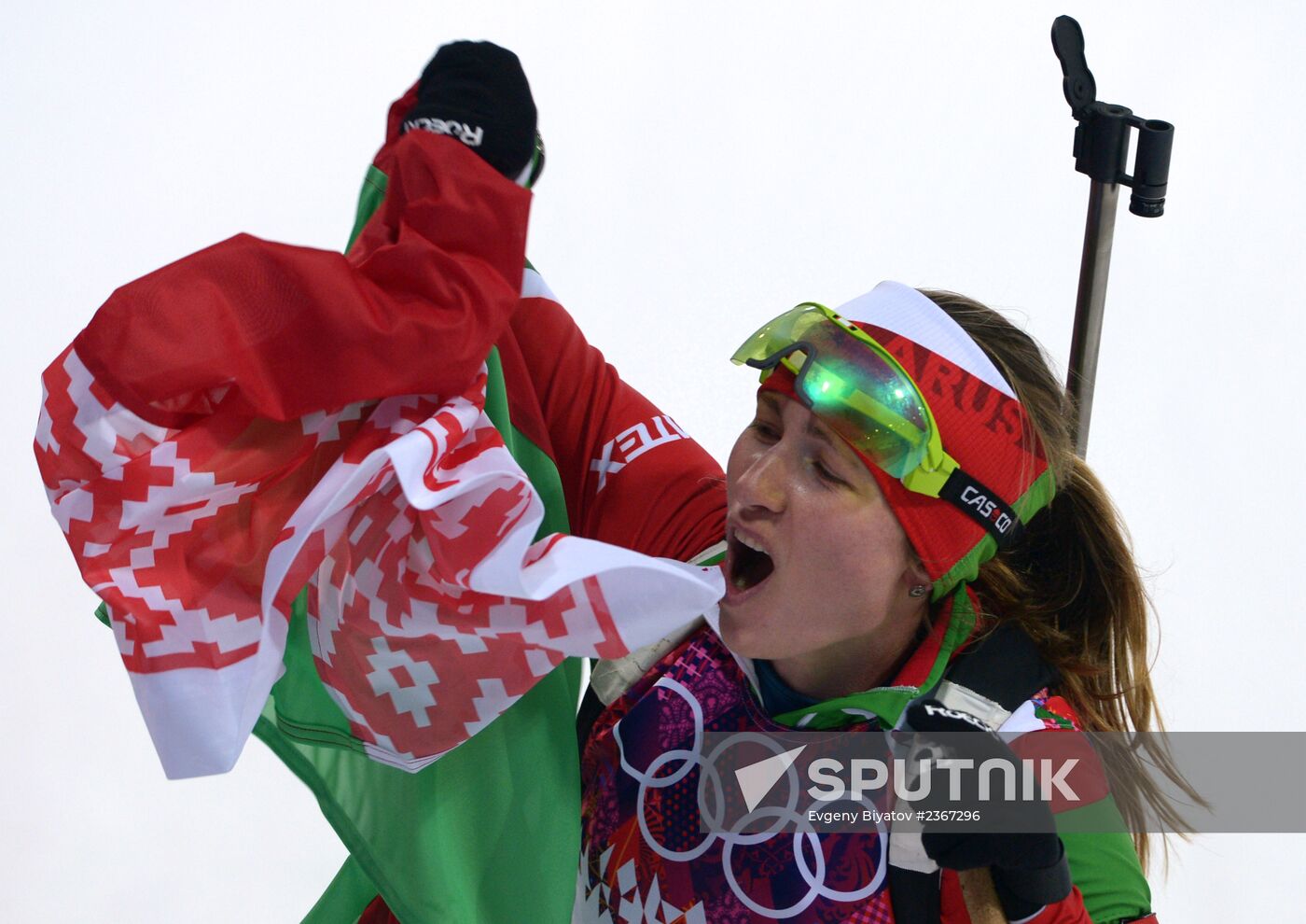 2014 Winter Olympics. Biathlon. Women. Pursuit race