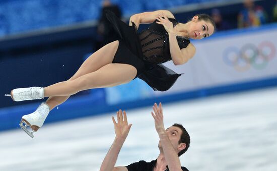 2014 Winter Olympics. Figure skating. Pairs. Short program