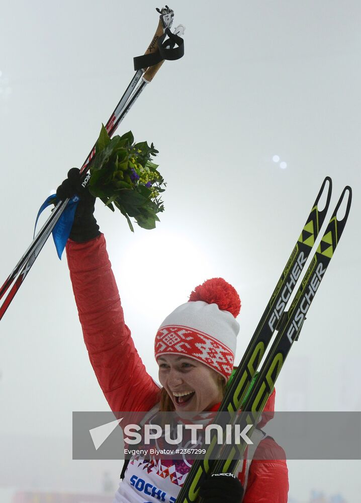 2014 Winter Olympics. Biathlon. Women. Pursuit race