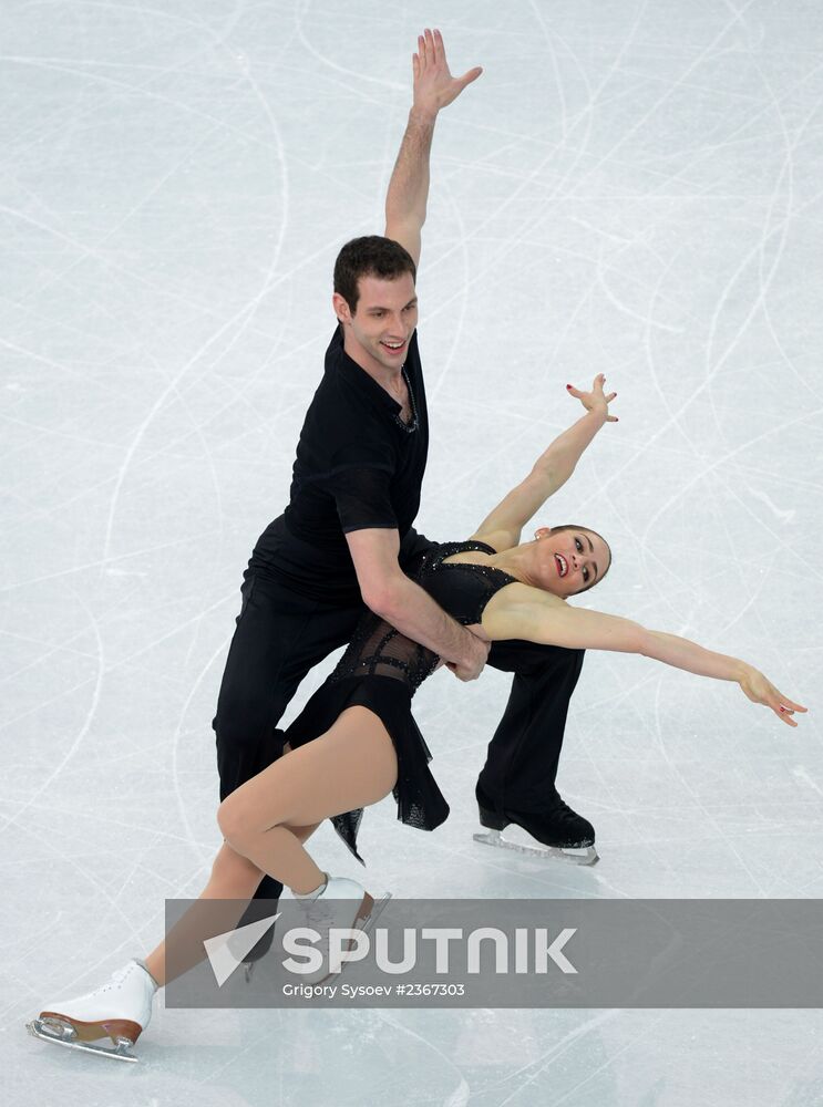 2014 Winter Olympics. Figure skating. Pairs. Short program