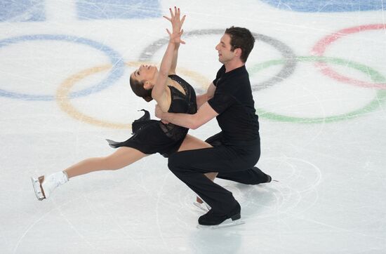 2014 Winter Olympics. Figure skating. Pairs. Short program