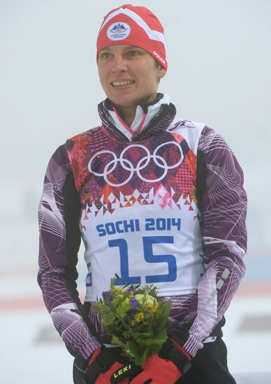 2014 Winter Olympics. Biathlon. Women. Pursuit race