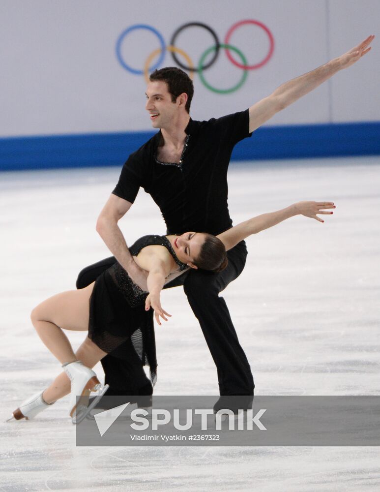 2014 Winter Olympics. Figure skating. Pairs. Short program