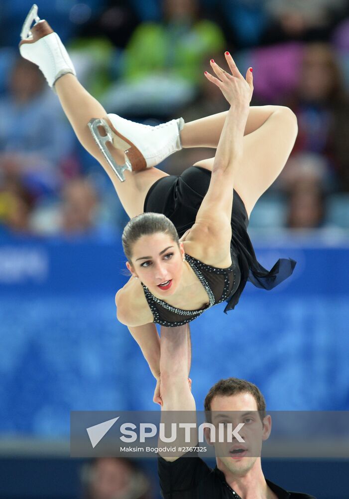 2014 Winter Olympics. Figure skating. Pairs. Short program