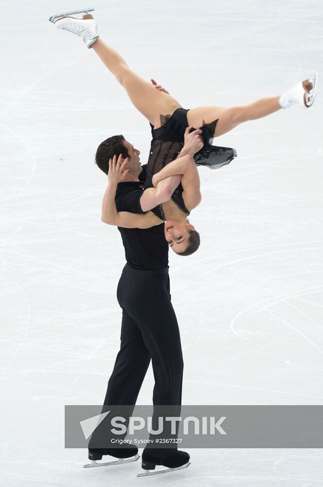 2014 Winter Olympics. Figure skating. Pairs. Short program