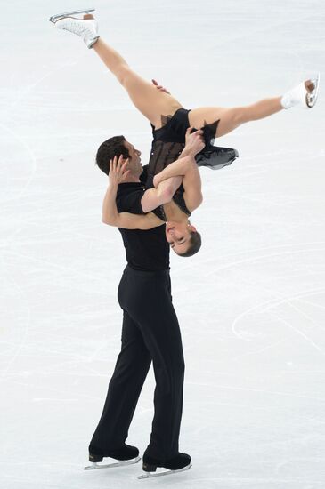 2014 Winter Olympics. Figure skating. Pairs. Short program