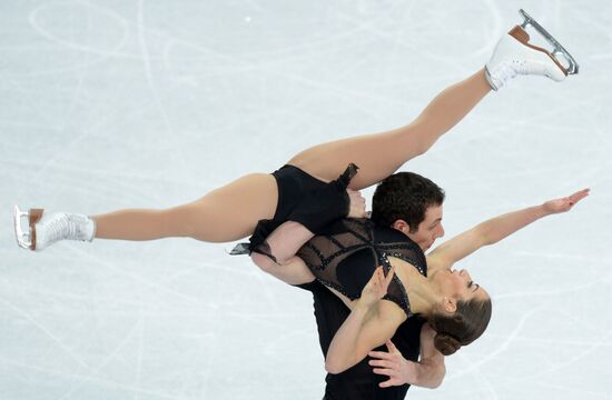 2014 Winter Olympics. Figure skating. Pairs. Short program