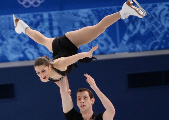 2014 Winter Olympics. Figure skating. Pairs. Short program