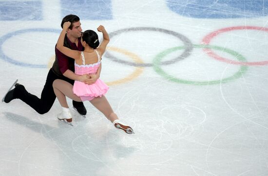 2014 Winter Olympics. Figure skating. Pairs. Short program