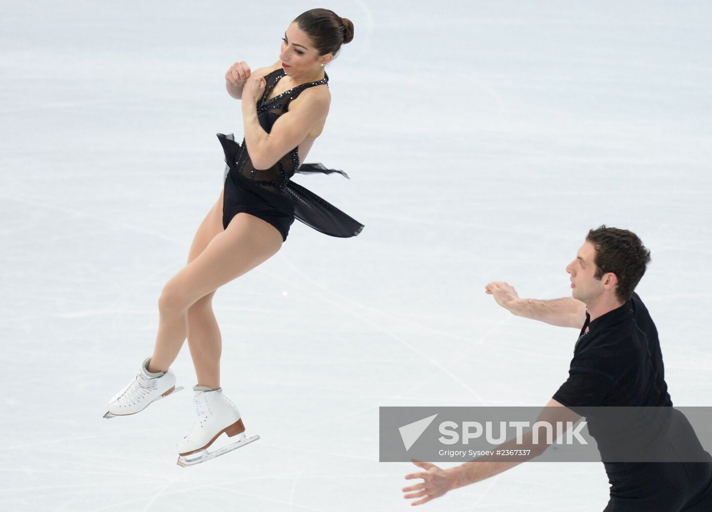 2014 Winter Olympics. Figure skating. Pairs. Short program