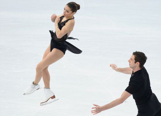 2014 Winter Olympics. Figure skating. Pairs. Short program