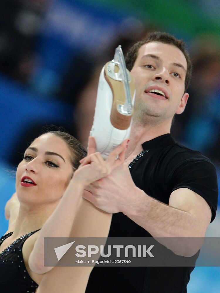 2014 Winter Olympics. Figure skating. Pairs. Short program