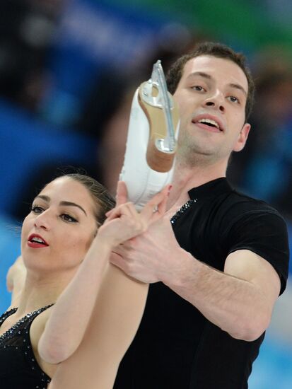 2014 Winter Olympics. Figure skating. Pairs. Short program