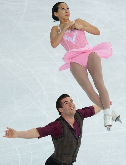 2014 Winter Olympics. Figure skating. Pairs. Short program