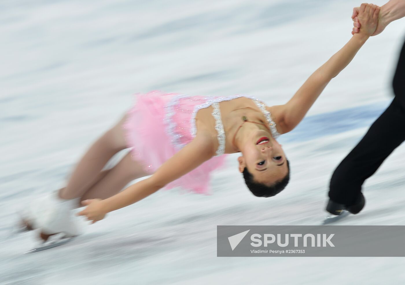 2014 Winter Olympics. Figure skating. Pairs. Short program