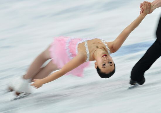 2014 Winter Olympics. Figure skating. Pairs. Short program