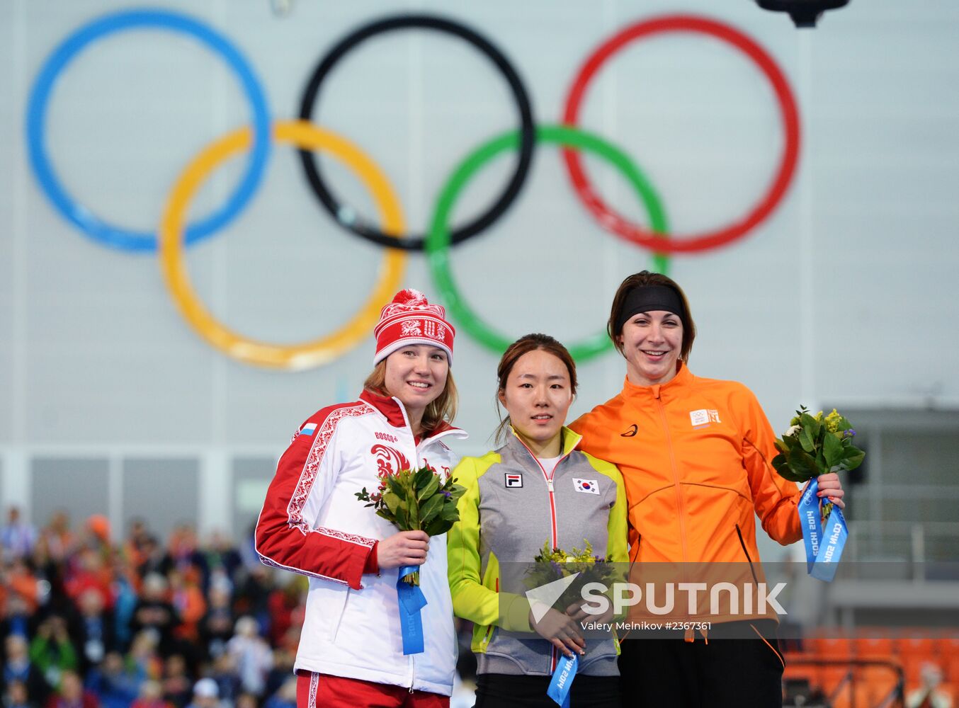 2014 Winter Olympics. Speed skating. Women. 500m