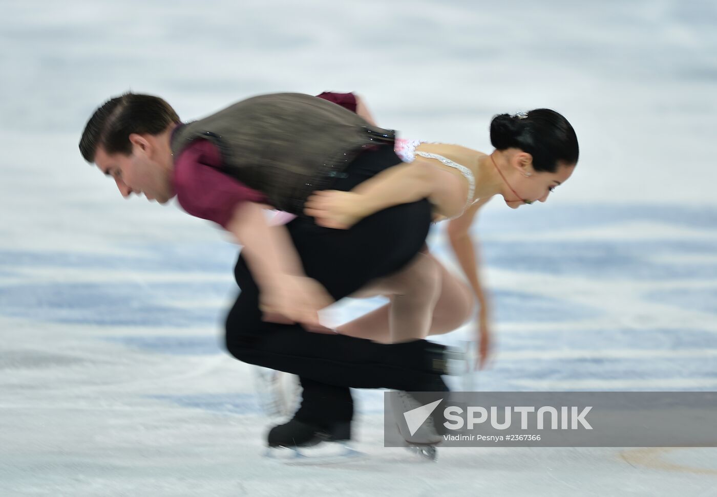 2014 Winter Olympics. Figure skating. Pairs. Short program