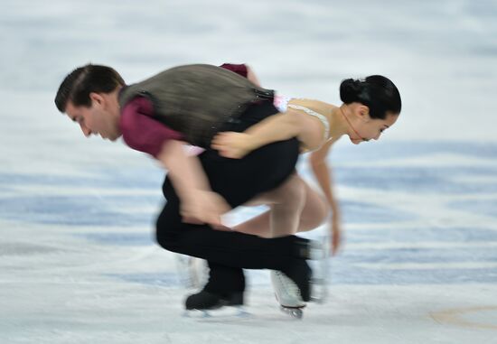 2014 Winter Olympics. Figure skating. Pairs. Short program