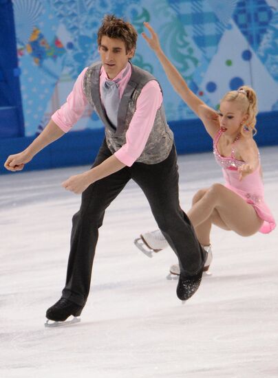 2014 Winter Olympics. Figure skating. Pairs. Short program