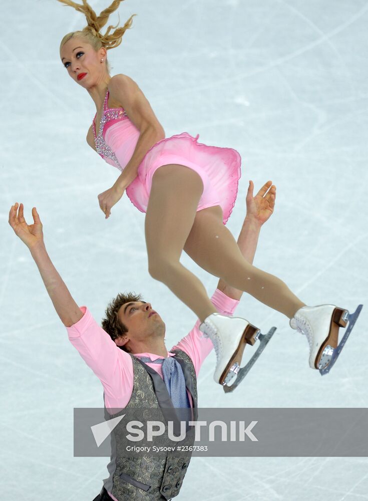 2014 Winter Olympics. Figure skating. Pairs. Short program