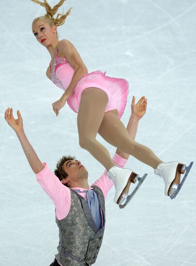 2014 Winter Olympics. Figure skating. Pairs. Short program