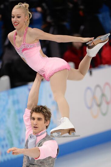 2014 Winter Olympics. Figure skating. Pairs. Short program