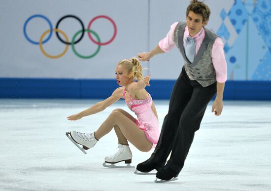 2014 Winter Olympics. Figure skating. Pairs. Short program