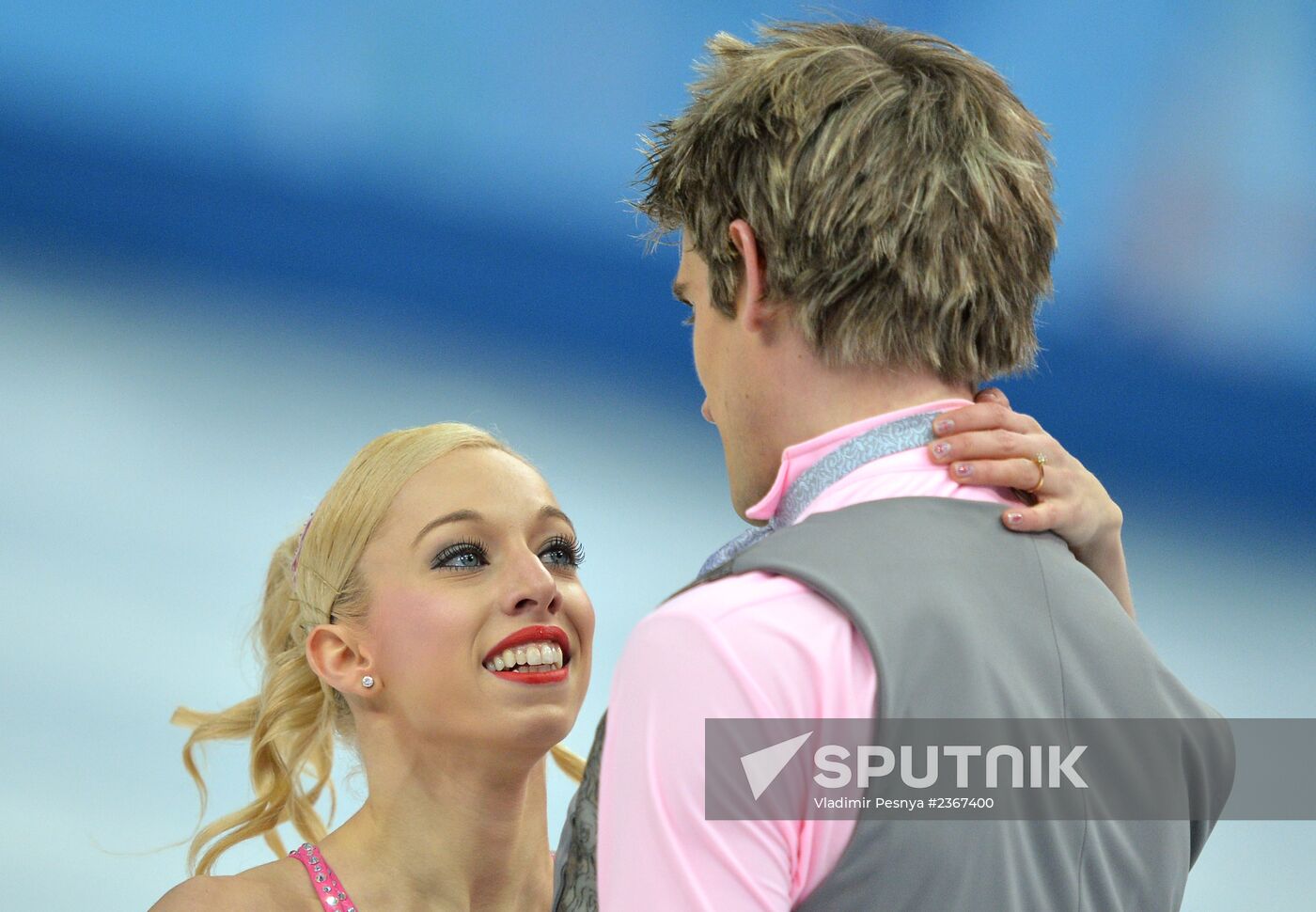 2014 Winter Olympics. Figure skating. Pairs. Short program