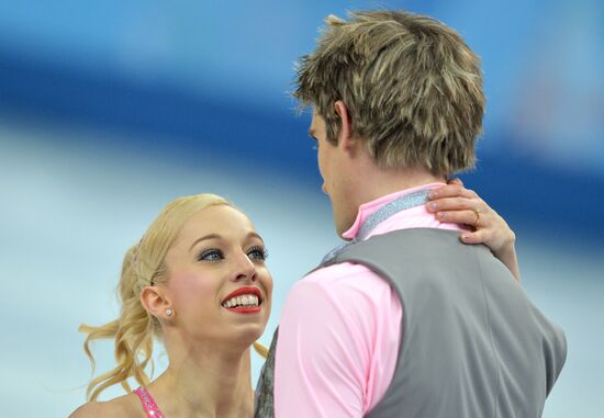 2014 Winter Olympics. Figure skating. Pairs. Short program